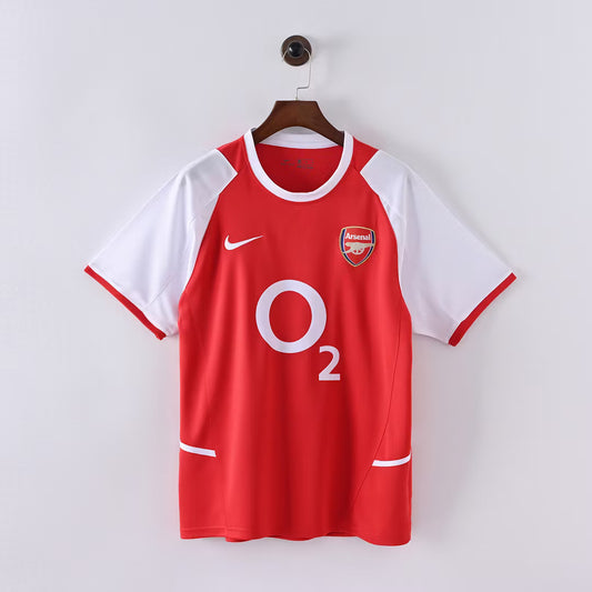Camiseta Arsenal RETRO 02/03 Versión Fan 1:1
