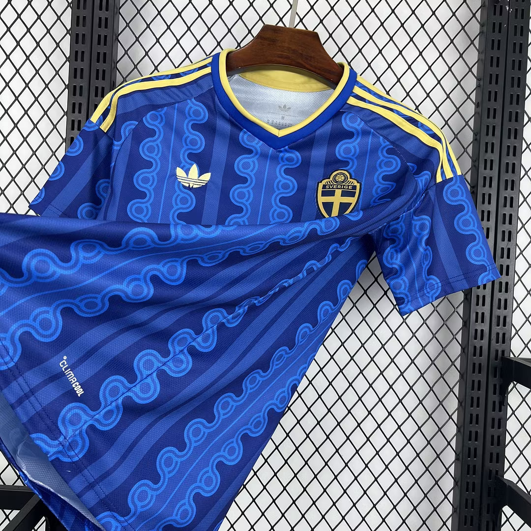 Camiseta visitante suecia 2026 Versión Fan 1:1