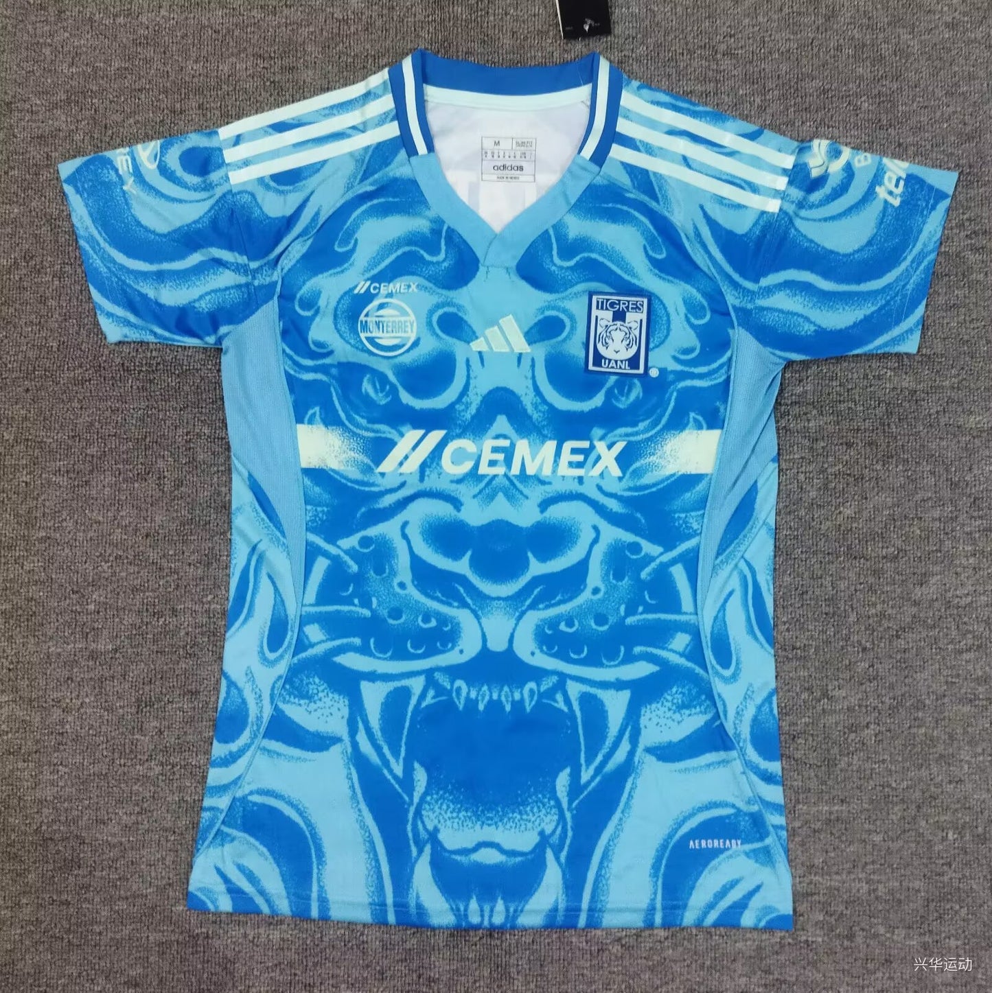 Camiseta Tigres visitante 25/26 Versión Fan 1:1