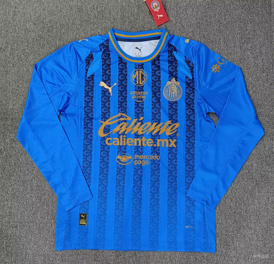 Camiseta tercera chivas manga larga 25/26 Versión Fan 1:1