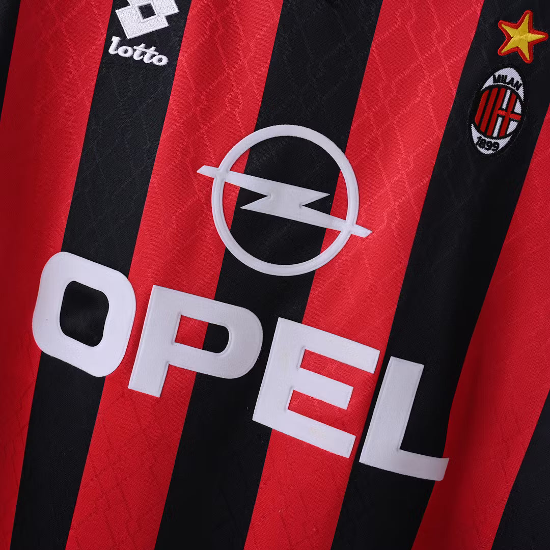 Camiseta Ac Milan RETRO 95/96 Versión Fan 1:1