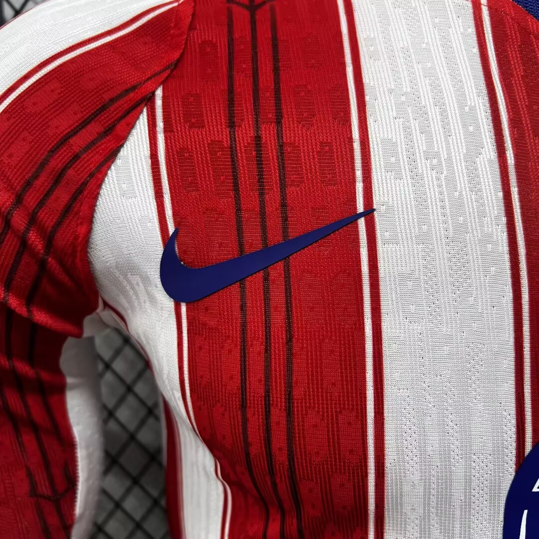 Camiseta atletico de madrid local 26-27  manga larga Versión Fan