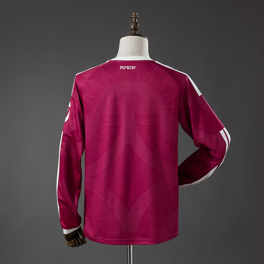 Camiseta real madrid tercera  26-27  manga larga Versión Fan
