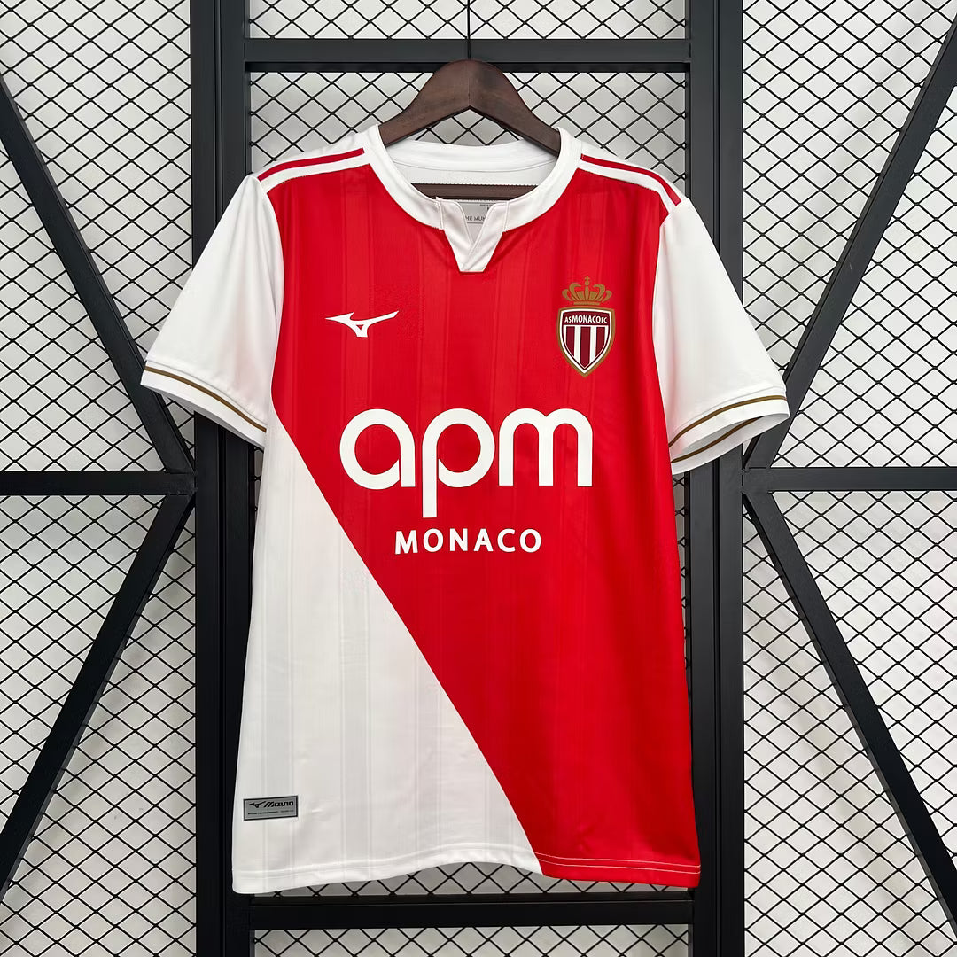 Camiseta local as monaco 25-26 Versión Fan 1:1
