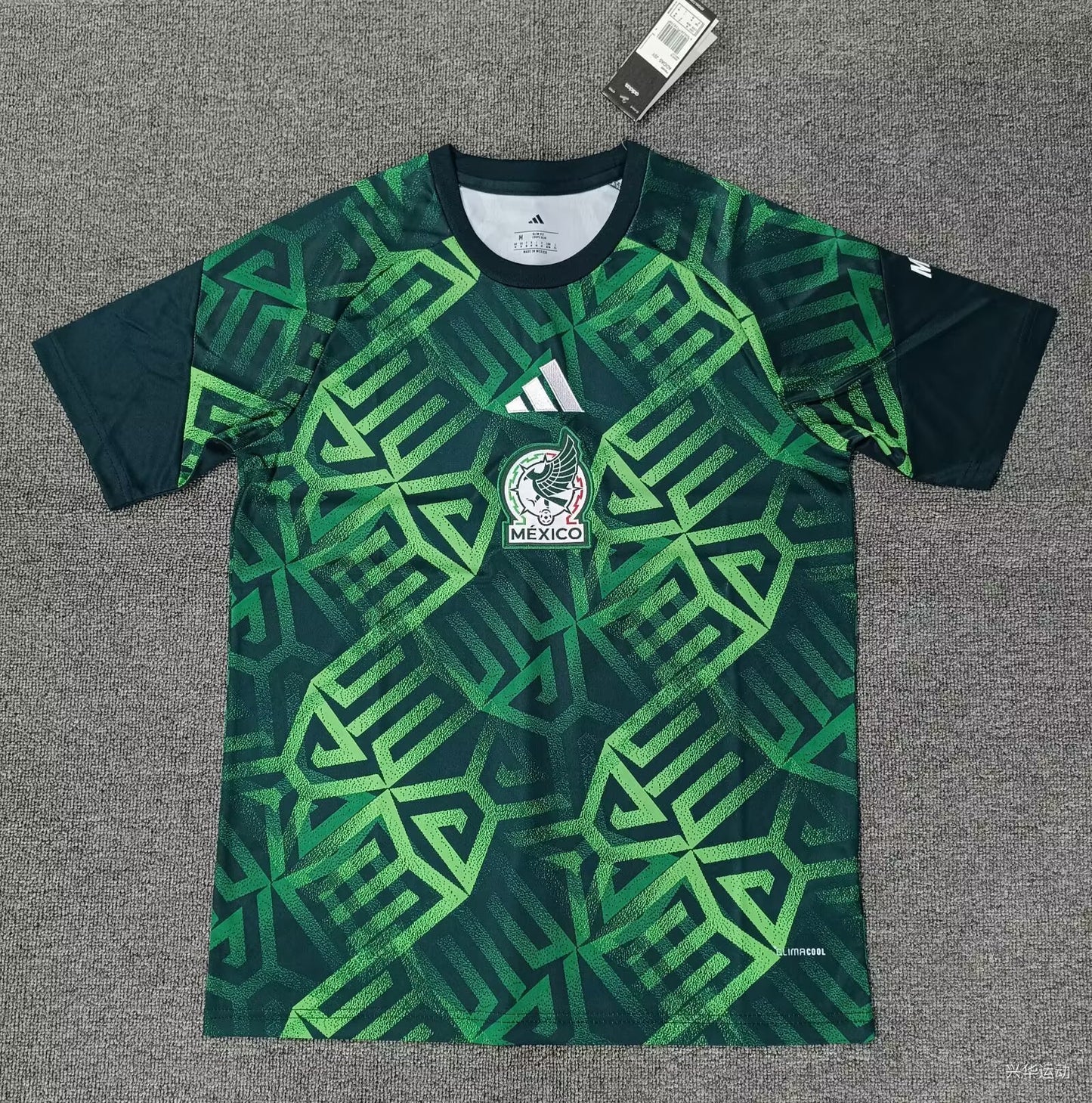 Camiseta Prepartido Mexico 2026 Versión Fan 1:1