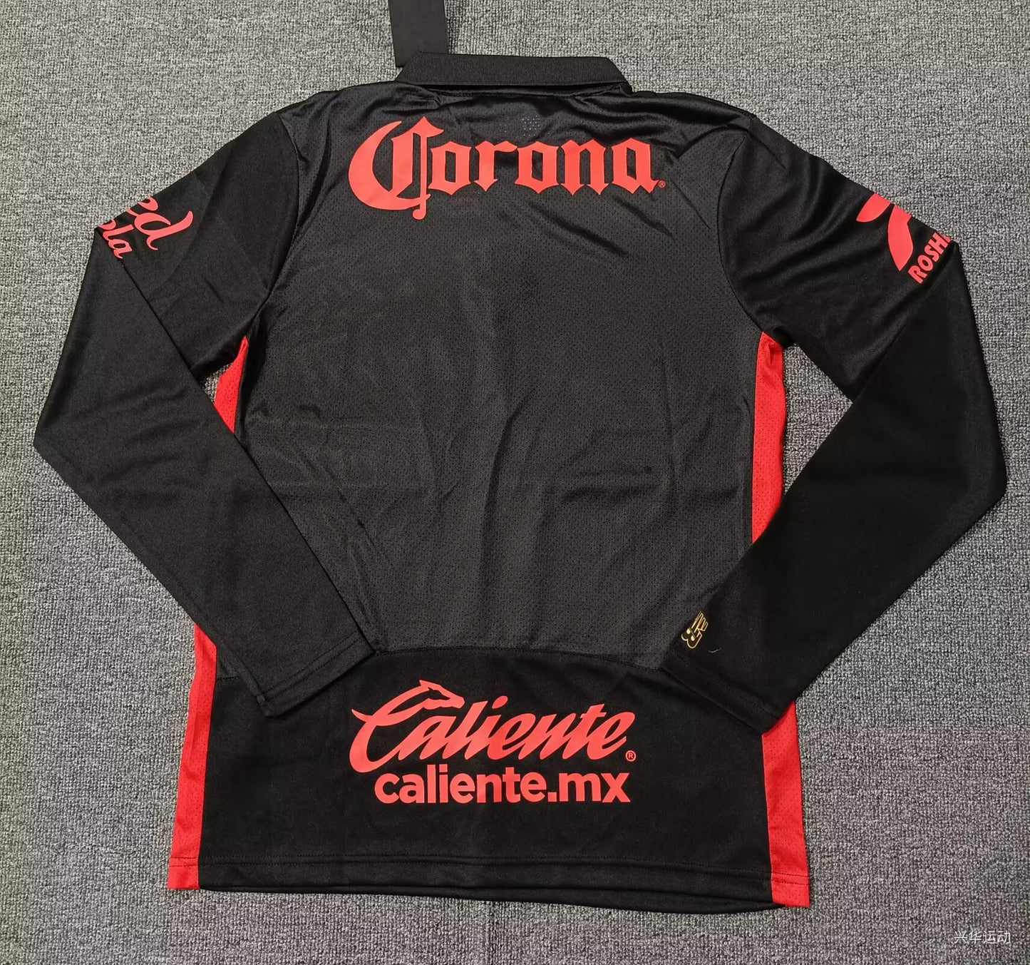 Camiseta visitante toluca manga larga 25/26 Versión Fan 1:1