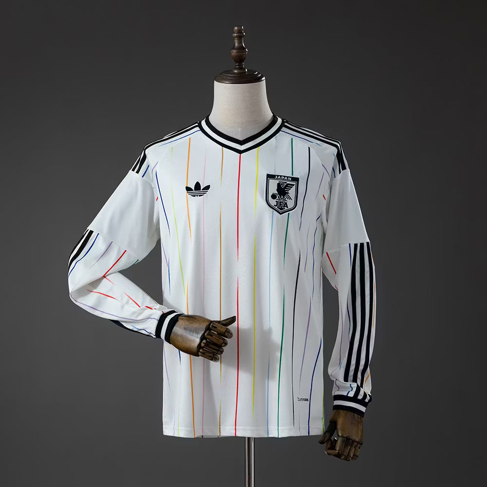 Camiseta visitante japon manga larga 2026 Versión Fan 1:1