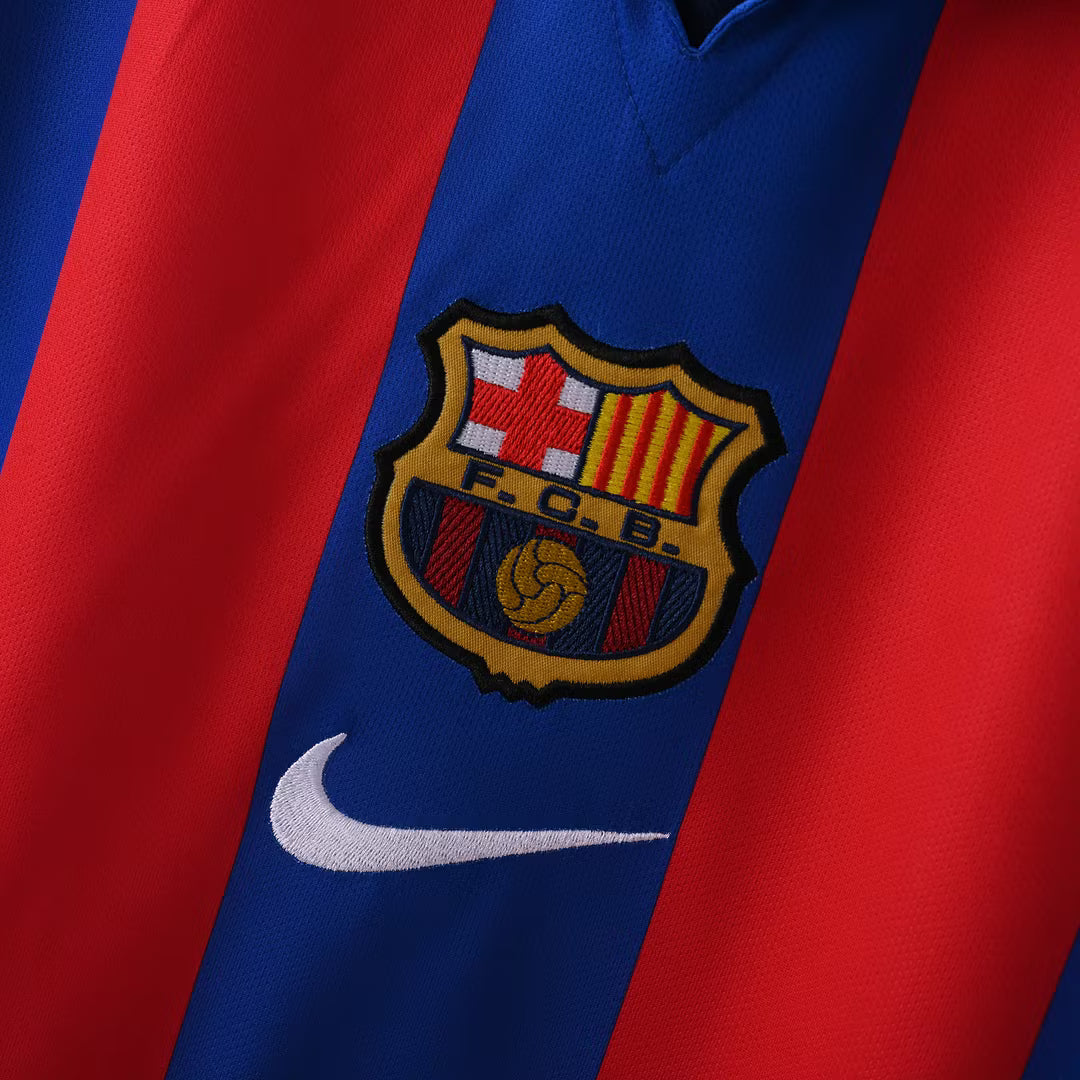 Camiseta Barcelona RETRO 01/02 Versión Fan 1:1