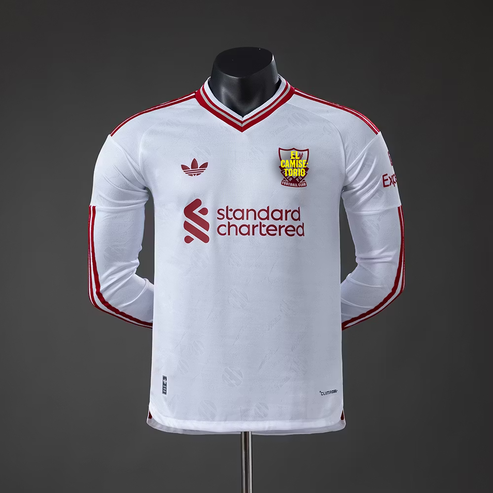 Liverpool visitante manga larga 26/27