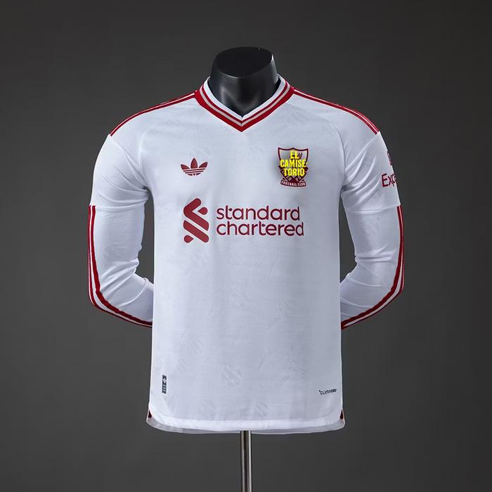 Liverpool visitante manga larga 26/27